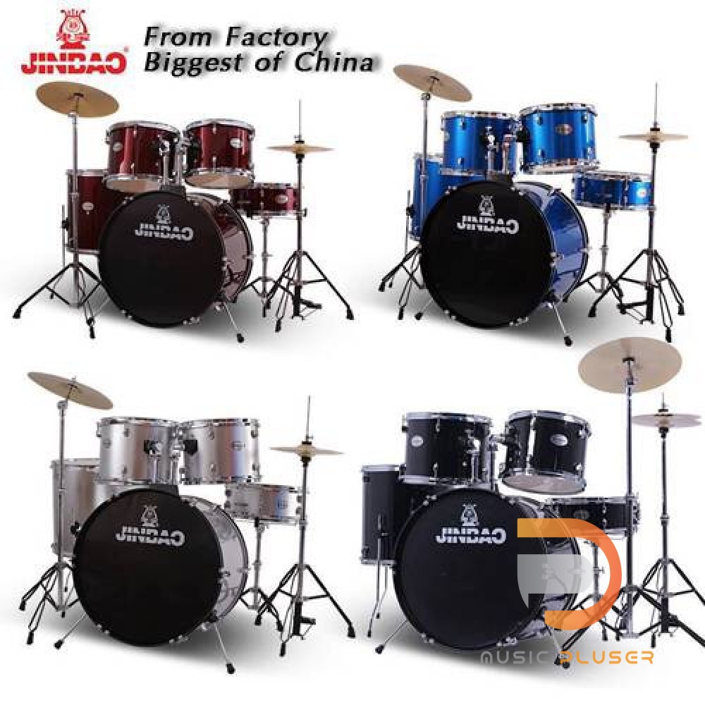 Jinbao JBP0765 drum set กลองชุด JINBAO กลองคุณภาพดีที่ทำจากไม้ Poplar
