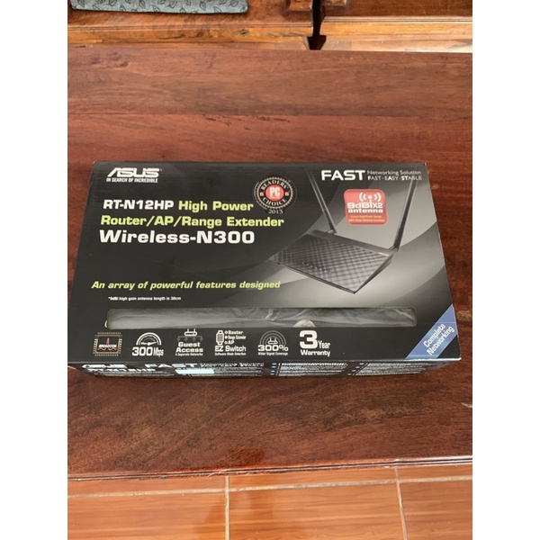 Asus Rtx-n12hp router wireless-n300 | Shopee Thailand