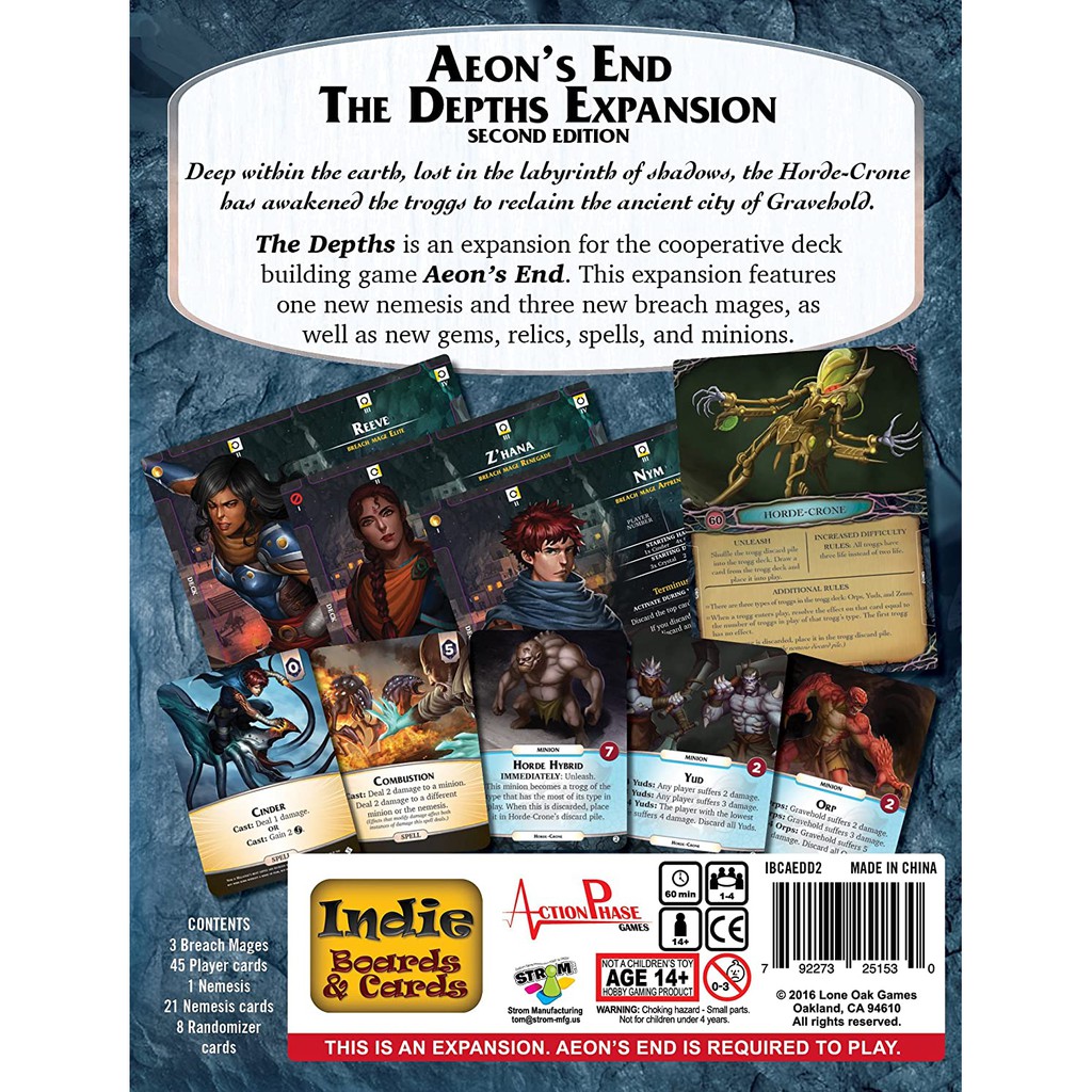 ของแท้-aeons-end-the-depths-2nd-edition-expansion-board-game