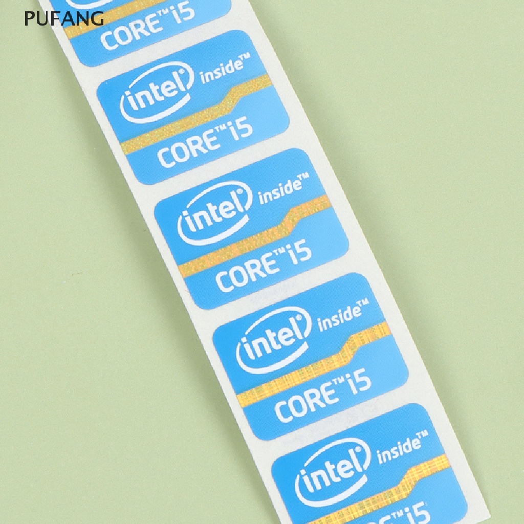 ภาพหน้าปกสินค้าPufang สติกเกอร์ฉลาก โลโก้ Ultrabook Intel Core i3 i5 i7 สําหรับติดตกแต่งแล็ปท็อป