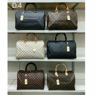 กระเป๋าสไตล์หลุยส์Lv speedy bag 35cm เกรดพรี่เมี่ยมใบใหญ่ 14 นิ้ว กระเป๋าทรงหมอน