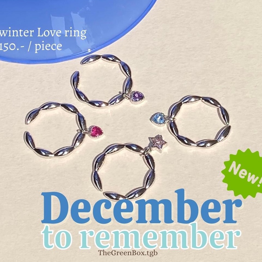 แหวนแฟชั่น-แหวนมินิมอล-แหวน-winter-love-ring-thegreenbox