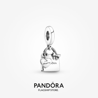 Pandora จี้ห้อยกระเป๋าช้อปปิ้ง ของขวัญวันเกิด สําหรับสุภาพสตรี p825