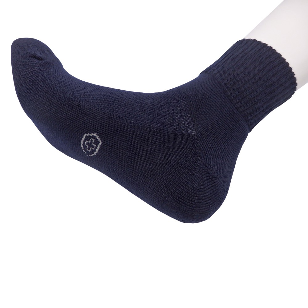 ภาพหน้าปกสินค้าถุงเท้าเพื่อสุขภาพสำหรับผู้สูงอายุ และ ผู้ป่วยเบาหวาน ปกป้องเท้า รุ่นมาตรฐาน (เลือกสี, เลือกขนาด จำนวน 1 คู่)