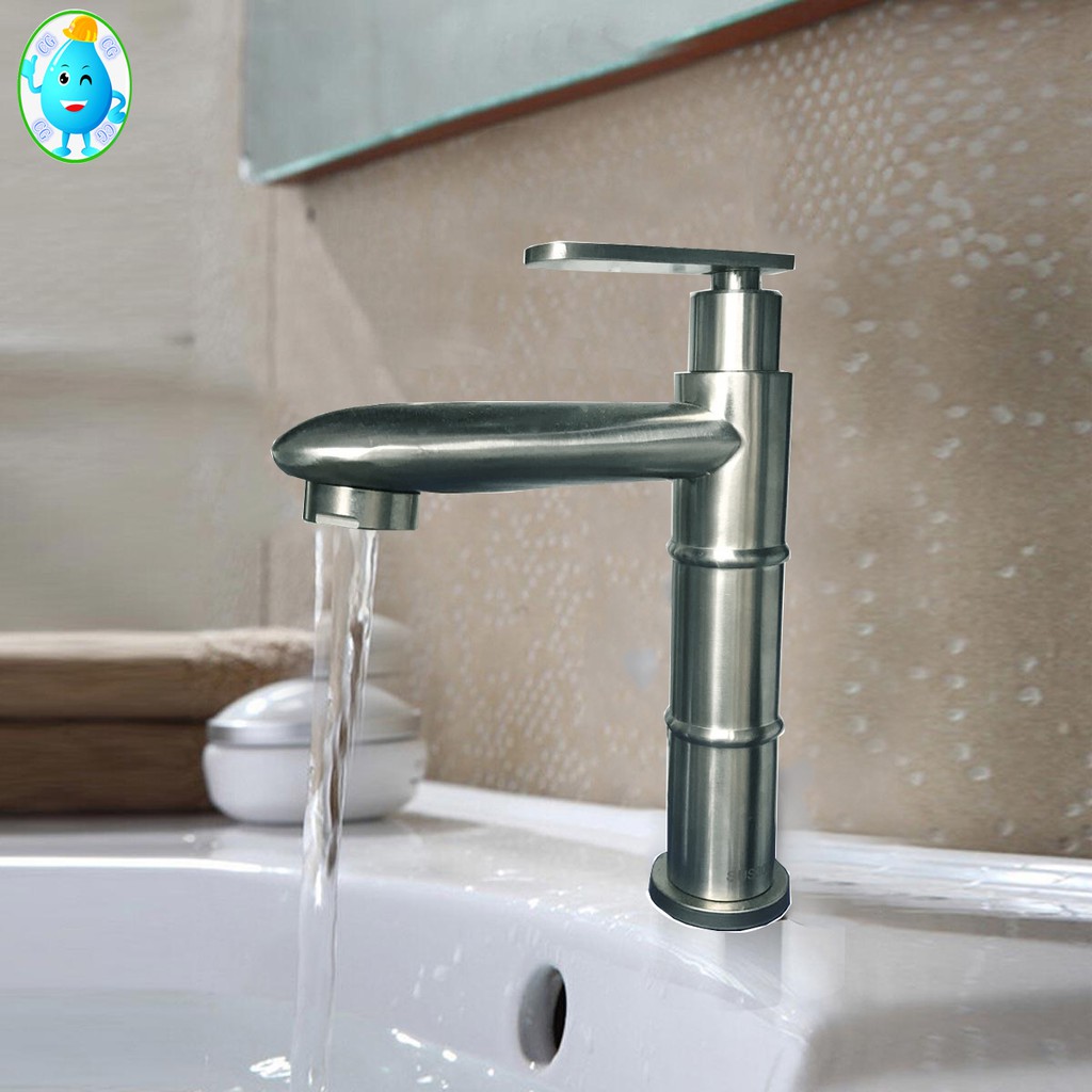ก๊อกน้ำ-ก๊อกน้ำซิงค์-ก๊อกน้ำสแตนเลส304-แท้-ก๊อกน้ำอ่างล้างมือ-ก๊อกน้ำอ่างล้างหน้า-slt-zhu01