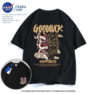 🎊 พร้อมส่ง 🎊  NASA LEE เสื้อยืดคอกลมที่มีสไตล์, เสื้อยืดผ้าฝ้ายคุณภาพสูง