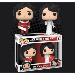 Funko วงดนตรี The White Stripes - Jack White & Meg มือหนึ่ง ของแท้