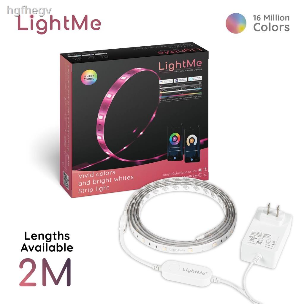 [รับประกัน 1 ปี] LightMe Strip Light GEN2 2m ไฟเส้นเปลี่ยนสี 16 ล้านสี ...