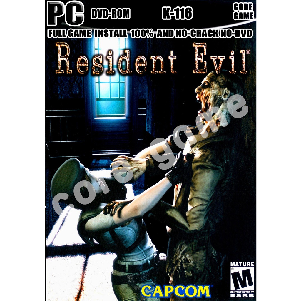 Resident evil (2002) แผ่นเกมส์ แฟลชไดร์ฟ เกมส์คอมพิวเตอร์ PC โน๊ตบุ๊ค