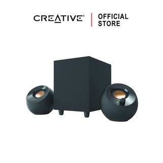 CREATIVE Pebble Plus Speaker 2.1 มาพร้อมกับซัพวูฟเฟอร์ ใช้พลังงานผ่านช่อง USB-Cลำโพง 2.1