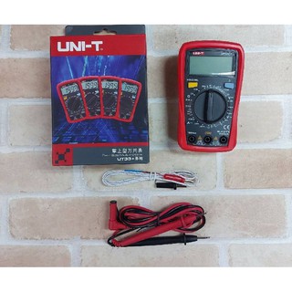 UNI-T UT-33C+ Auto power off Digital Multimeter ดิจิตอลมัลติมิเตอร์  ทดสอบแบตเตอรี่ ac/dc