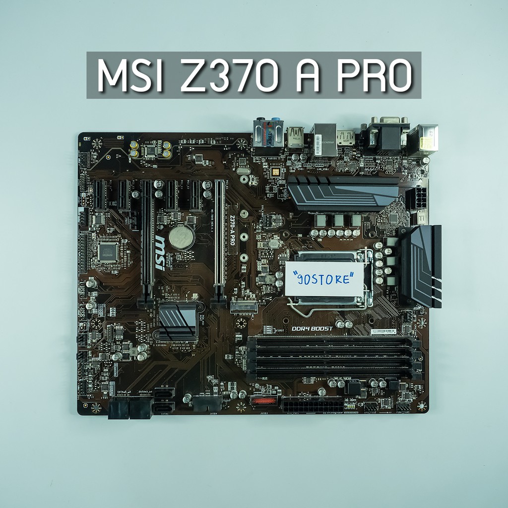 เมนบอร์ด MSI Z370 A PRO LGA1151 V2 | Shopee Thailand
