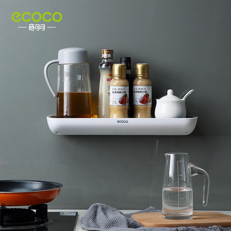 ecoco-ชั้นวางของในห้องน้ำ-ไม่ต้องเจาะ-มี2สีให้เลือก-e1923