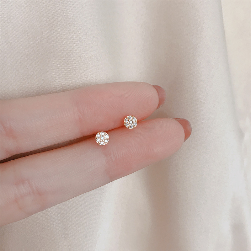 s925-sterling-silver-14k-love-earrings-simple-and-cute-earrings-student-female-jewelry-gift