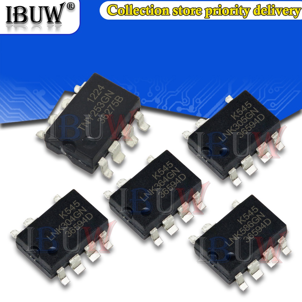 ชิป LNK304GN LNK305GN LNK364GN LNK586GG TNY253GN TNY254GN TNY264GN ...