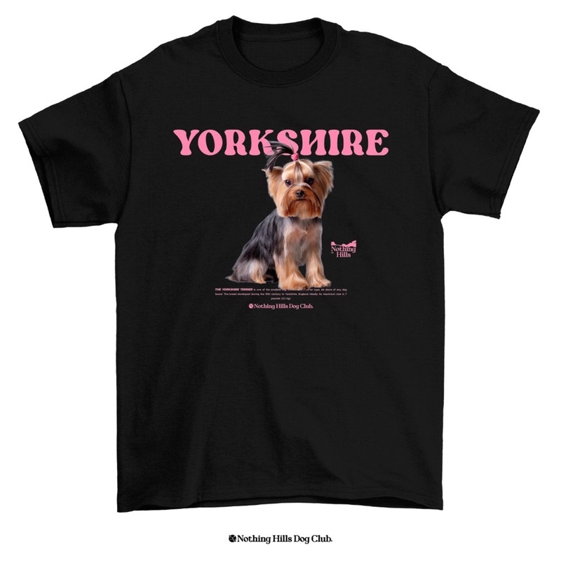 เสื้อยืดลาย-york-shire-ยอร์คเชียร์-เทอร์เรีย-classic-cotton-unisex-by-nothing-hills-ใหม่