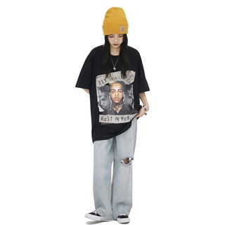 ‘’Rest In Peace” เสื้อยืด สตรีทโอเวอร์ไซส์ Rest In Peace Oversized T-Shirt