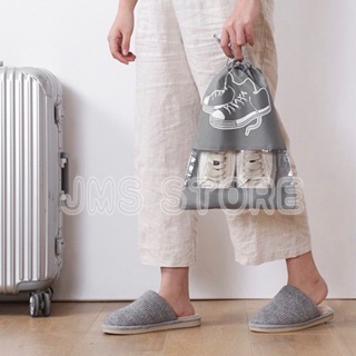ภาพขนาดย่อของภาพหน้าปกสินค้าถุงใส่รองเท้า (อย่างหนา) ถุงกันเปียกเก็บรองเท้า พกพาง่าย น้ำหนักเบา จากร้าน siberrt บน Shopee ภาพที่ 6