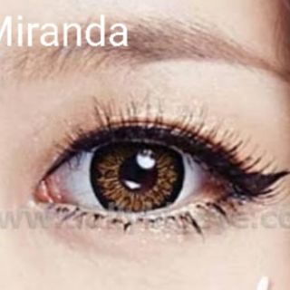 💖 Pitchylens Miranda brown gray black Contactlens บิ๊กอาย คอนแทคเลนส์ ราคาถูก แถมตลับฟรี