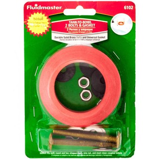 ยางรองหม้อน้ำ FLUIDMASTER FL-6102 อะไหล่สุขภัณฑ์ยางรองหม้อน้ำพร้อมน๊อตยึด Fluidmaster รุ่น FL-6102 ผลิตจากพลาสติกที่มีคุ