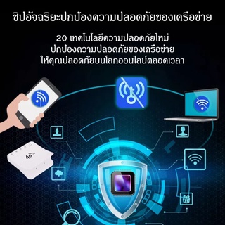 ภาพขนาดย่อของภาพหน้าปกสินค้าเราเตอร์ ใส่ซิม 4G Router WiFi 300 Mbps Wireless 4G LTE Router sim Router รองรับทุกเครือข่ายในไทย เราเตอร์ใส่ซิม พร้อมส่ จากร้าน nc0xryvwx3 บน Shopee ภาพที่ 6