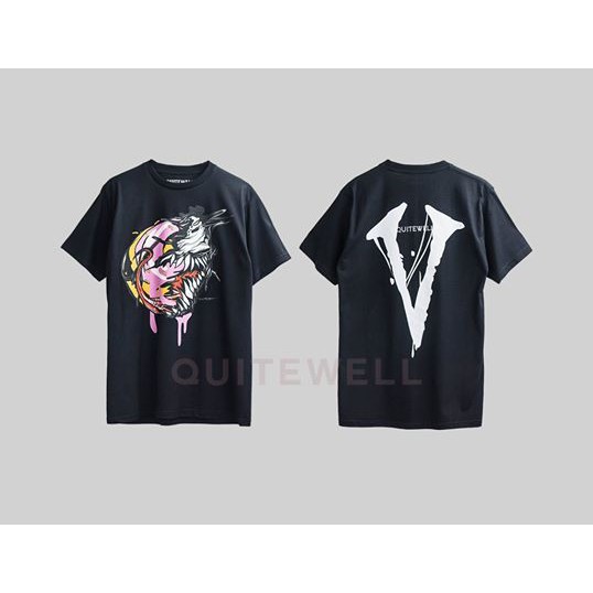 เสื้อยืดแขนสั้น-qwt89-1-v-sweet-black-ชุดลำลอง