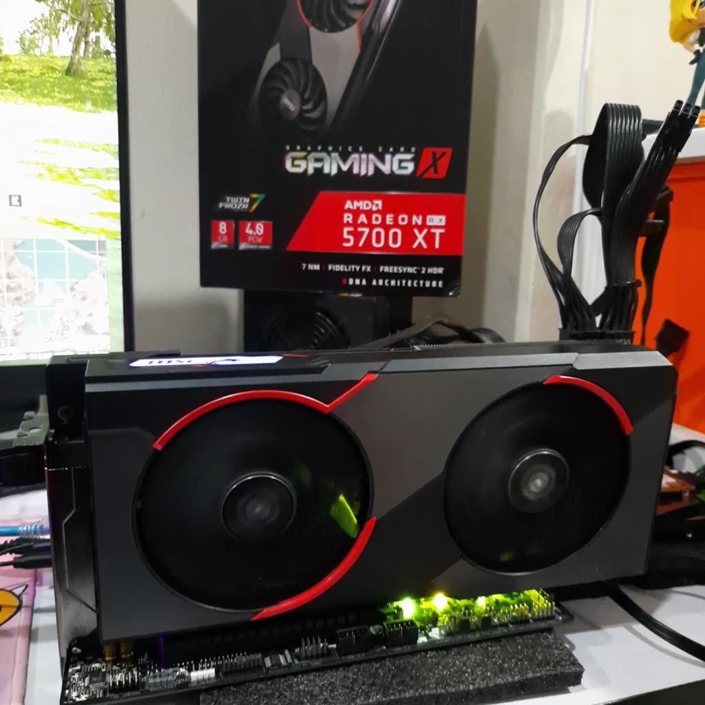 การ์ดจอ MSI RADEON RX 5700 XT GAMING X - 8GB GDDR6 | Shopee Thailand