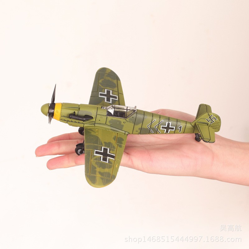 4d-model-โมเดล-เครื่องบิน-1-48-ww2-bf-109-fighter