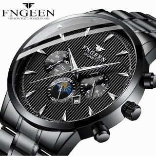 ภาพหน้าปกสินค้าพร้อมส่ง นาฬิกาผู้ชาย นาฬิกาข้อมือผู้ชาย นาฬิกาข้อมือ มีปฎิทิน FNGEEN 6781 ที่เกี่ยวข้อง
