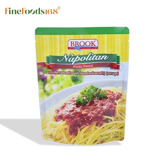 ภาพหน้าปกสินค้าบรูค นาโปลิแทน พาสต้า ซอส (ซอสสำหรับพาสต้า) 160 กรัม Brook Napolitan Pasta Sauce 160 g. ที่เกี่ยวข้อง