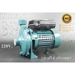 PROFLO ปั้มน้ำหอยโข่ง ปั้มน้ำหอยโข่ง รุ่น PF-50 1นิ้วx0.5HP 220V. ใบพัดใหญ่