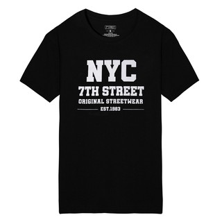 [LEEE]7th Street (Basic) เสื้อยืด รุ่น MOG002 คอกลม