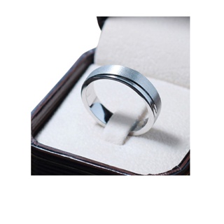 (ลด 100 โค้ด SYD4T) Madduckjewels แหวนเงินแท้ ชุบโรเดียม RG1728WGR