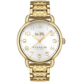 ภาพหน้าปกสินค้าCoach Women Delancey Gold Bracelet Watch 14502496 ที่เกี่ยวข้อง