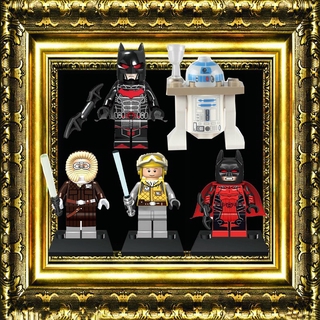 เข้ากันได้กับ Leging Minifigures Hoth Wampo Cave Han Solo Batman Building Blocks ของเล่นสําหรับเด็ก