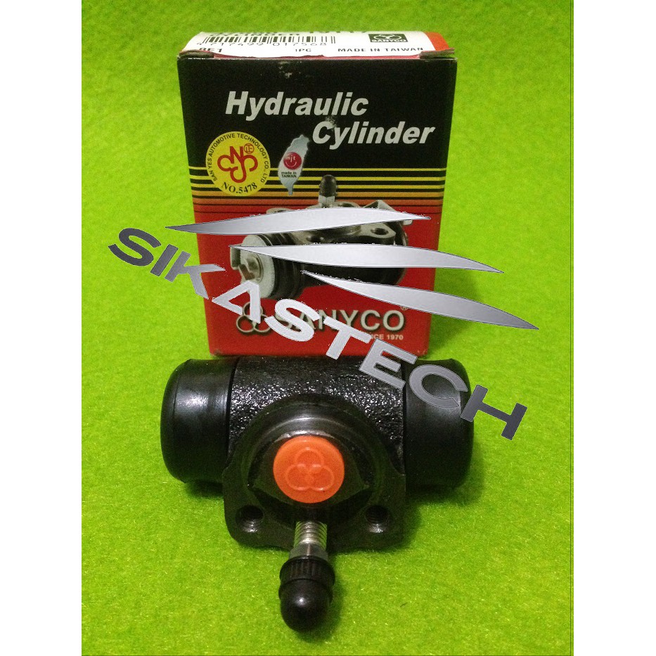 47550-19117 REAR WHEEL BRAKE CYLINDER ASSY / TOYOTA COROLLA KE70 DX ...