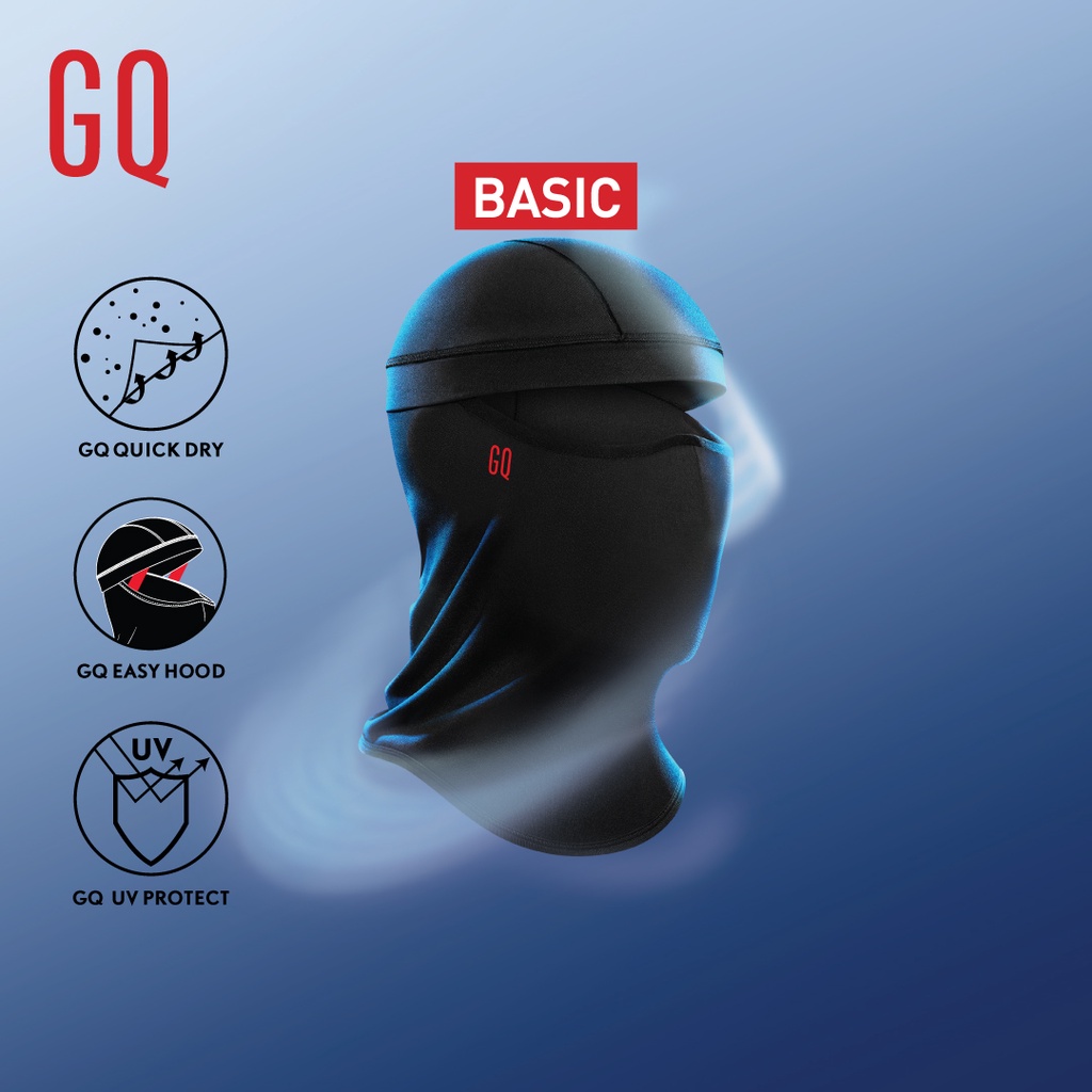 ภาพหน้าปกสินค้าGQ Biker Mask Basic โม่งระบายอากาศ กันรังสี UV จากร้าน gqsize บน Shopee