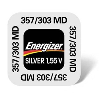 Energizer ถ่านกระดุม รุ่น SR44 357-303 SR1154SW 1.55V (1 แพ็ค 1 ก้อน)