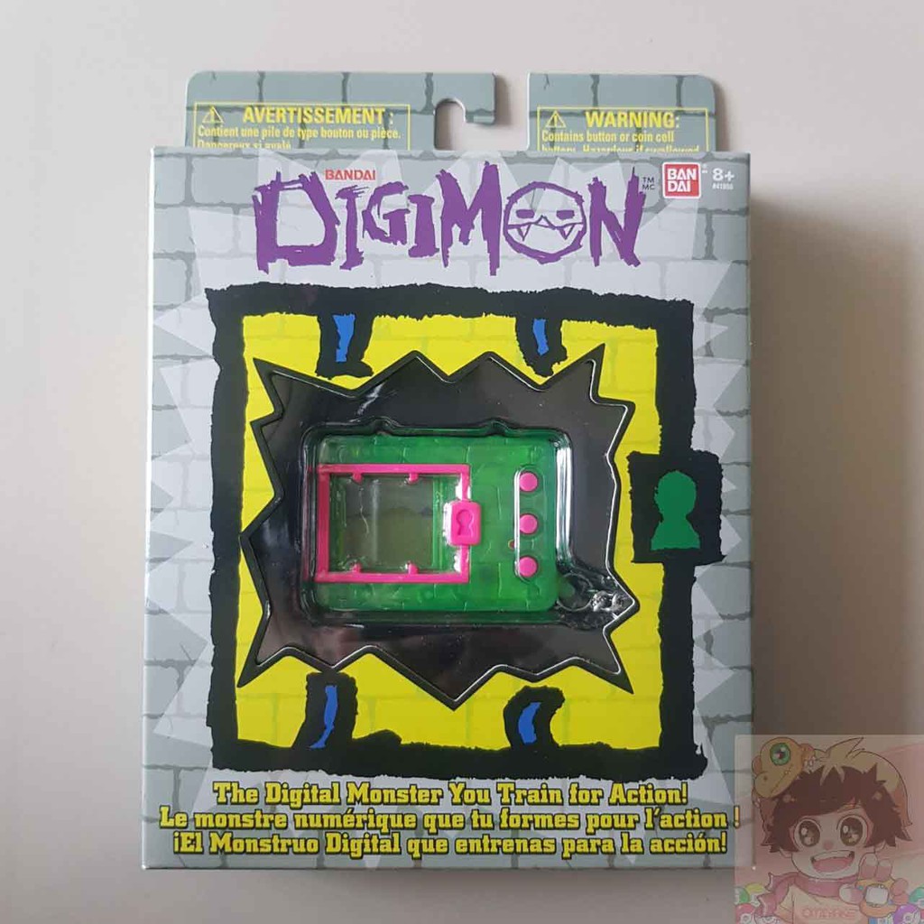 BANDAI DIGIMON Digital Monster V-pet Ver.20TH ENG Version 3 CLEAR NEON ...