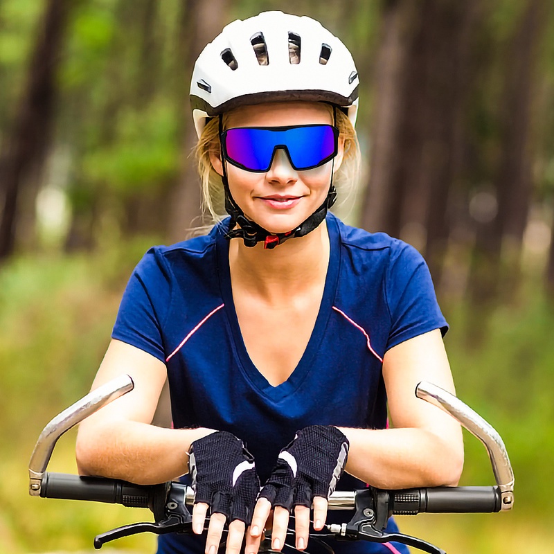 แว่นตากันแดด-เลนส์โพลาไรซ์-ป้องกันรังสียูวี-ป้องกันฝุ่น-เหมาะกับใส่ขี่จักรยานกลางแจ้ง-สําหรับผู้ชาย-และผู้หญิง