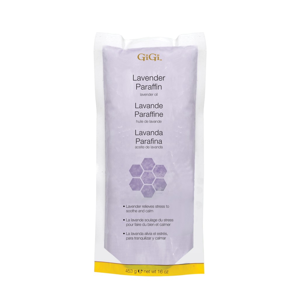 ของแท้! GiGi Lavender W/Grapeseed Oil ลาเวนเดอร์พาราฟิน 16 oz