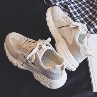 💥Hot sale!  รองเท้าสตรี สีขาว สันทนาการ กีฬา🎀ไซส์ 34-40