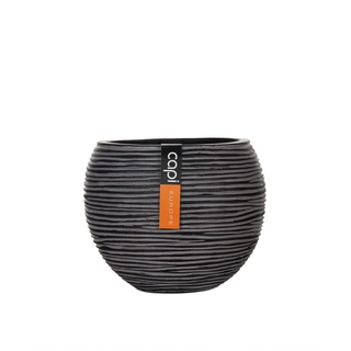 BOFZ 101 Vase Ball Rib (Size D 10 x H 9 cm) - กระถางต้นไม้ Modern แบรนด์ Capi Europe