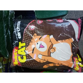 ภาพขนาดย่อของภาพหน้าปกสินค้าทรายแมวฮันนี่แคท 10ลิตร จากร้าน narumolmakpaew บน Shopee