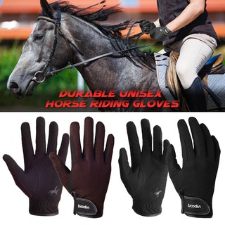 สินค้า ถุงมือขี่ม้าสำหรับผู้ชายผู้หญิง