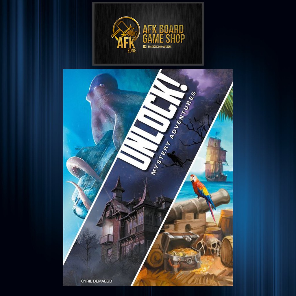 UNLOCK Mystery Adventures Board Game บอร์ดเกม Shopee Thailand