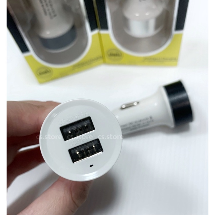 ที่ชาร์จในรถ-car-charger-หัวชาร์จในรถ-ที่เสียบusbในรถยนต์-5v-2-1a-1a-2ช่อง-usb-charge