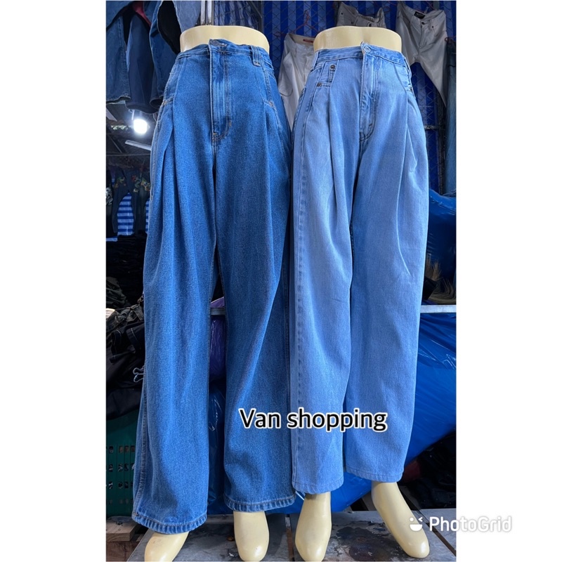 กางเกงขายาวเอวจีบ-สนิม-เฟด-แบบมาใหม่-หญิงชายใส่ได้