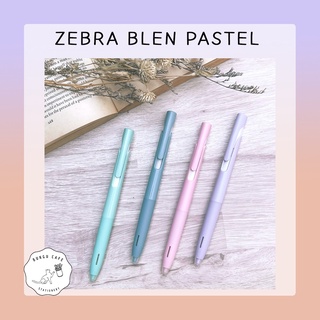ZEBRA blen pastel ปากกาลูกลื่น 0.5 / 0.7 mm. ปากกาลูกลื่น ที่ดีที่สุด (หมึกดำ)
