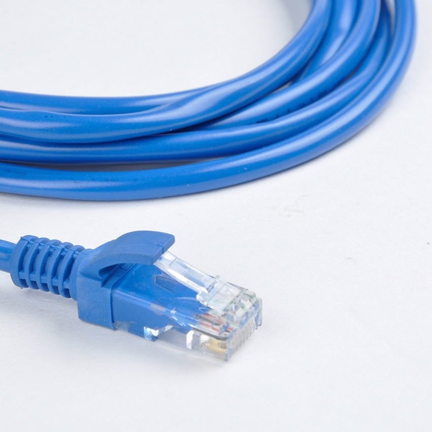 ภาพหน้าปกสินค้าUTP Cable Cat5e สายแลนสำเร็จรูปพร้อมใช้งาน ยาว 2,3,5,10,15,20,25,50 เมตร (Blue)
